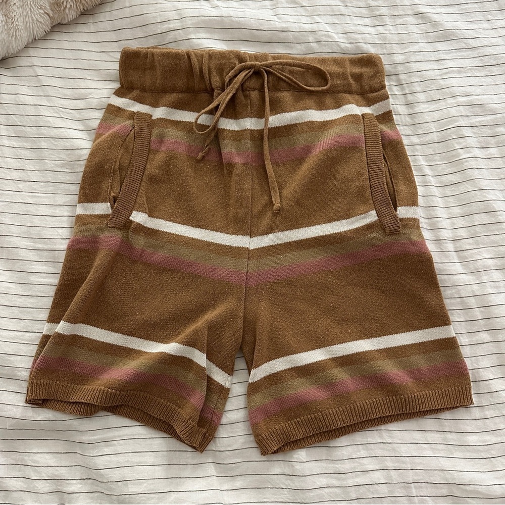 Jen’s Pirate Booty Free People Chill Out Drawstring Knit Shorts Size XS